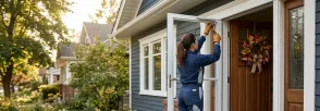 Storm Door Install Bluewater, Wasaga Beach