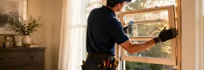 Wood Window Installation Sunnidale Trails, Wasaga Beach
